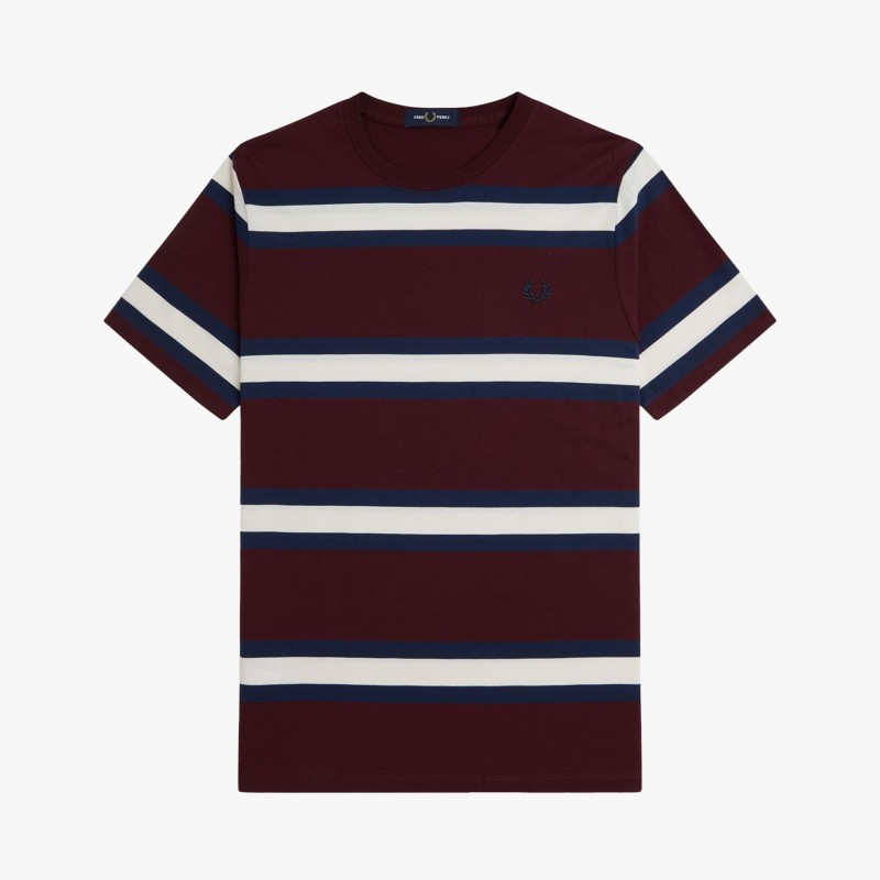 Fred Perry  Bold Stripe - M9852 K22 - Fuxia, Urban Tribes United