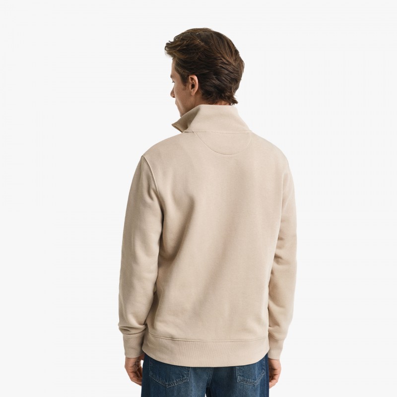 Gant Reg Shield Half Zip - 2008005 277 - Fuxia, Urban Tribes United