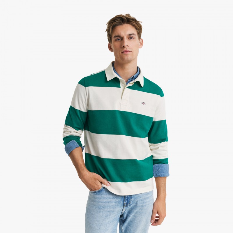 Gant Barstripe Rugger - 2067017 322 - Fuxia, Urban Tribes United