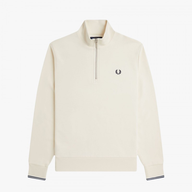 Fred Perry Half Zip - M3574 Y24 - Fuxia, Urban Tribes United