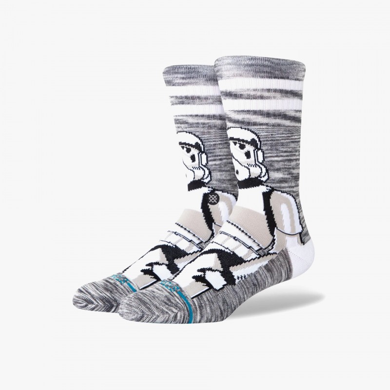 Stance The Storm Trooper Crew - A556A25THE WHT - Fuxia, Urban Tribes United