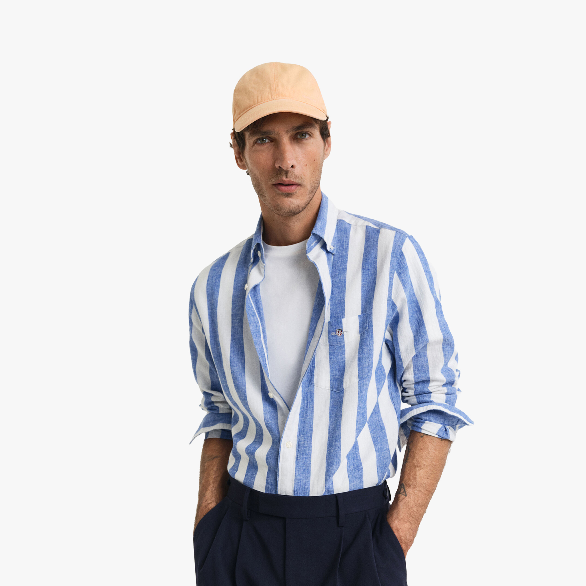 Gant Reg Cotton Linen Bold