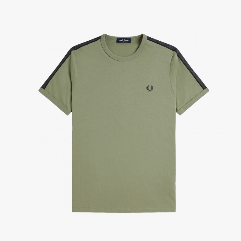 Fred Perry Contrast Tape Ringer - M4613 Z07 - Fuxia, Urban Tribes United
