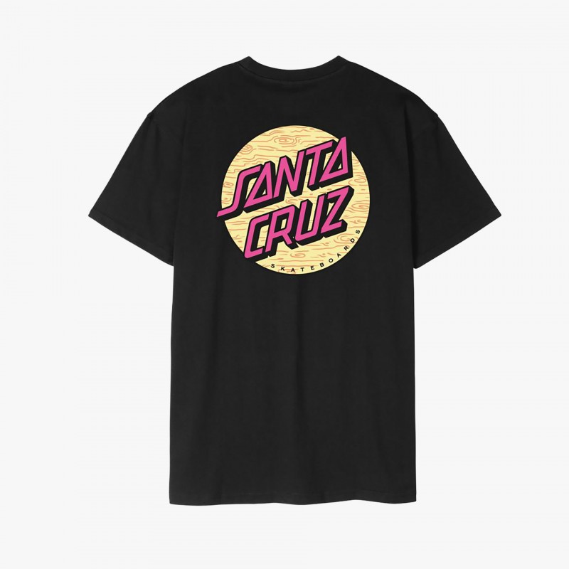 Santa Cruz Wagon Dot Chest - SCA TEE 12096 - Fuxia, Urban Tribes United