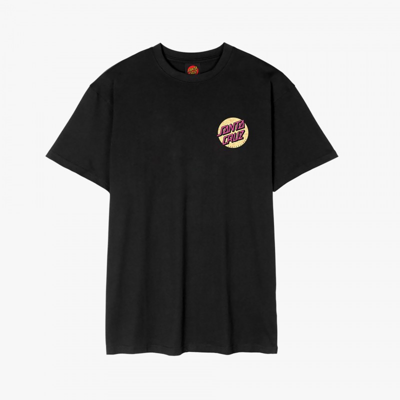 Santa Cruz Wagon Dot Chest - SCA TEE 12096 - Fuxia, Urban Tribes United