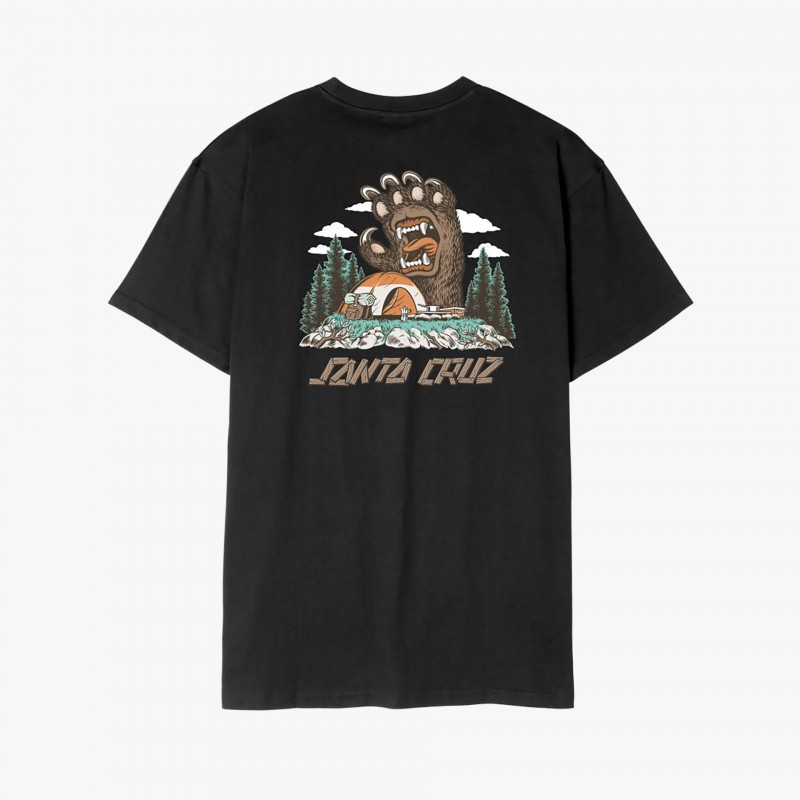 Santa Cruz Screaming Grizzly - SCA TEE 12198 - Fuxia, Urban Tribes United