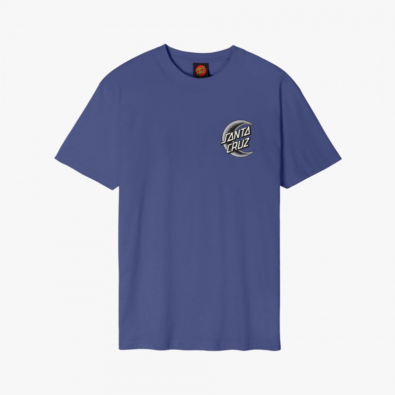 Santa Cruz Crescent Moon Chest - SCA TEE 12270 - Fuxia, Urban Tribes United