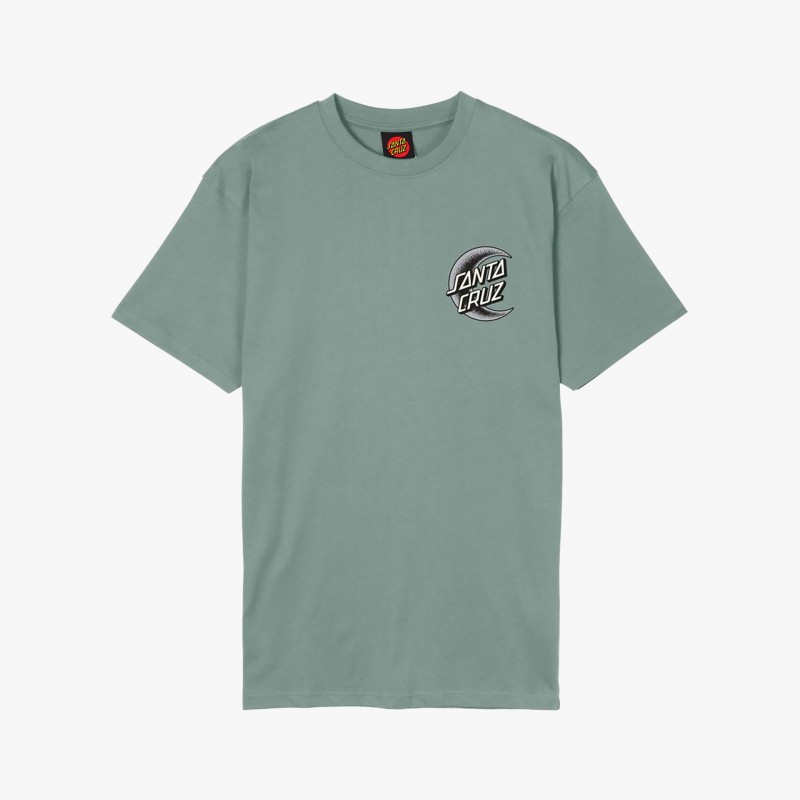 Santa Cruz Crescent Moon Chest - SCA TEE 12276 - Fuxia, Urban Tribes United