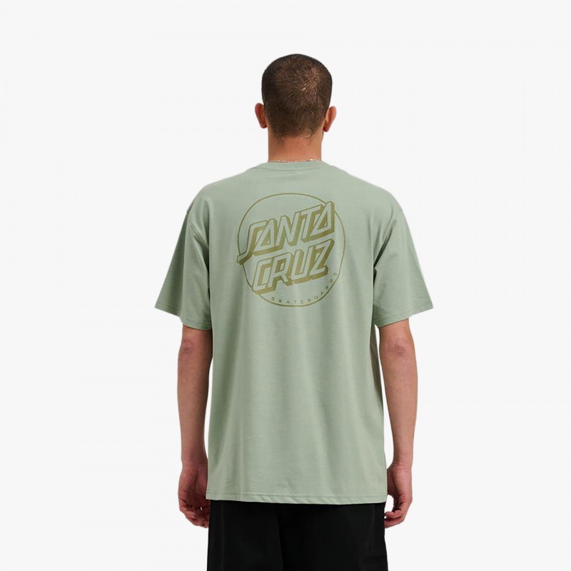 Santa Cruz Tonal Opus Dot Stripe - SCA TEE 12420 - Fuxia, Urban Tribes United