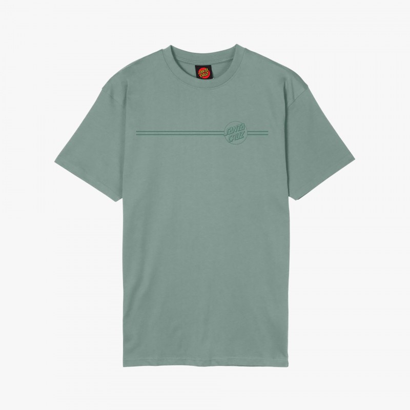 Santa Cruz Tonal Opus Dot Stripe - SCA TEE 12420 - Fuxia, Urban Tribes United