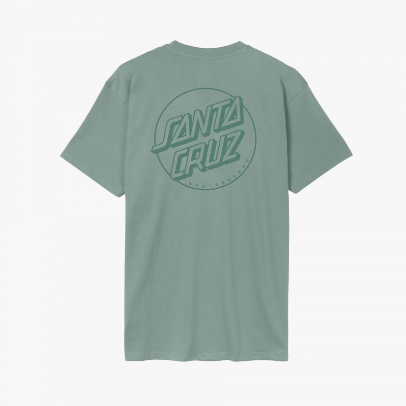 Santa Cruz Tonal Opus Dot Stripe - SCA TEE 12420 - Fuxia, Urban Tribes United