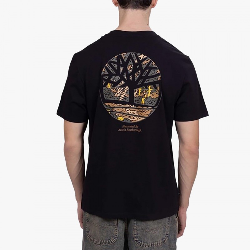 Timberland llustrated Tree Logo - TB0A6DG5001 - Fuxia, Urban Tribes United
