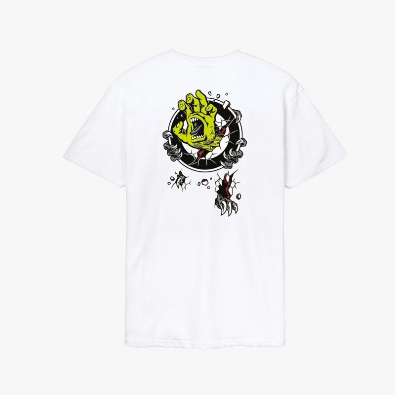 Santa Cruz Roskopp Screaming Target - SCA TEE 12516 - Fuxia, Urban Tribes United