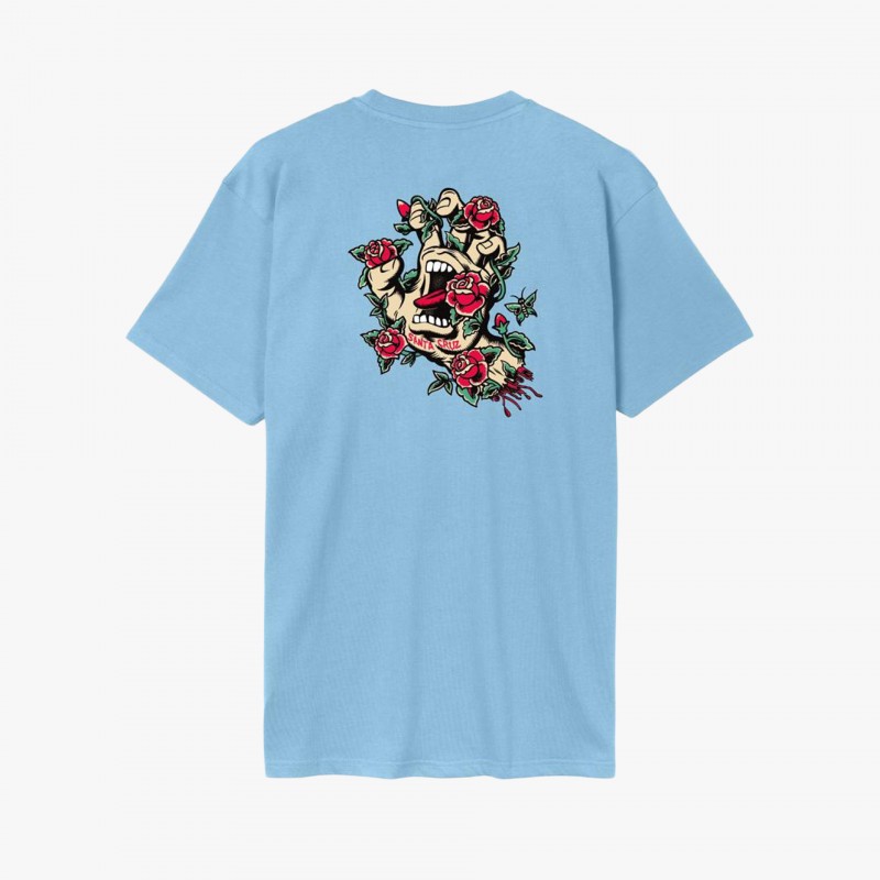 Santa Cruz Screaming Rose Flash - SCA TEE 12534 - Fuxia, Urban Tribes United