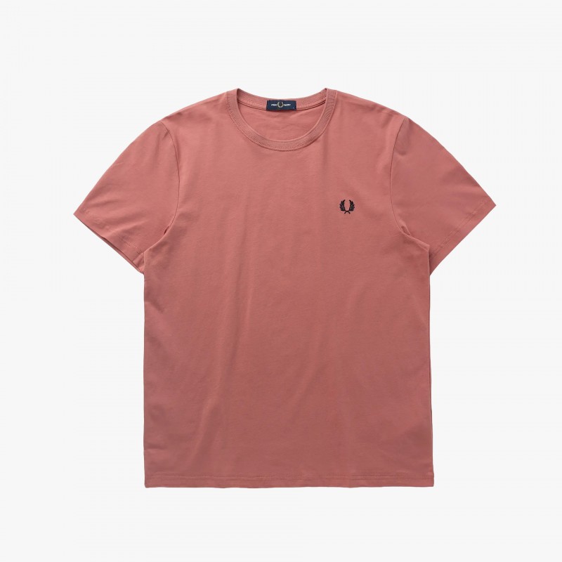 Fred Perry Crew Neck - M1600 X90 - Fuxia, Urban Tribes United