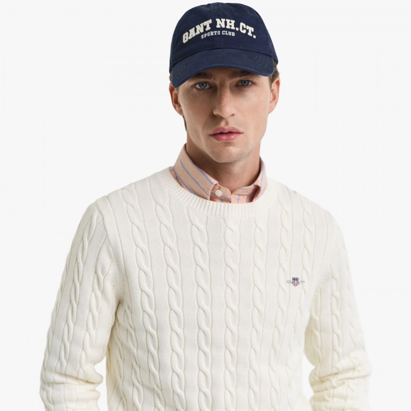 Gant Cotton Cable - 8050601 130 - Fuxia, Urban Tribes United
