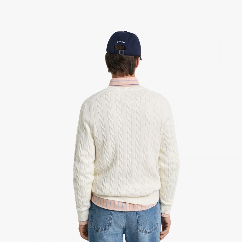 Gant Cotton Cable - 8050601 130 - Fuxia, Urban Tribes United