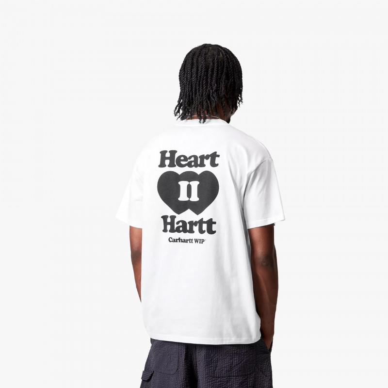 Carhartt WIP S/S Heart II Hartt - I035203 02 XX - Fuxia, Urban Tribes United