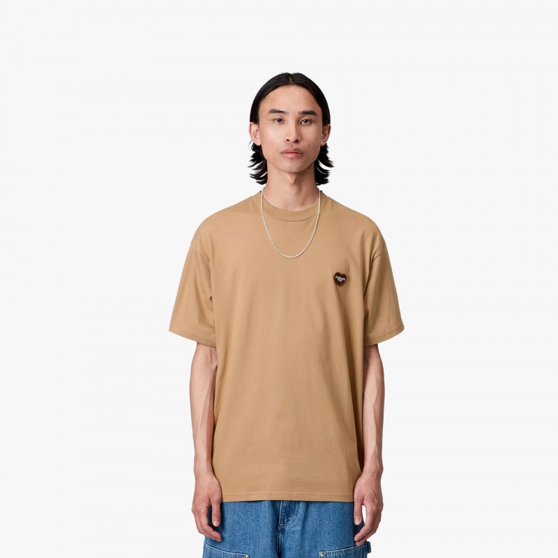 Carhartt S/S Heart II Hartt - I035203 07E XX - Fuxia, Urban Tribes United