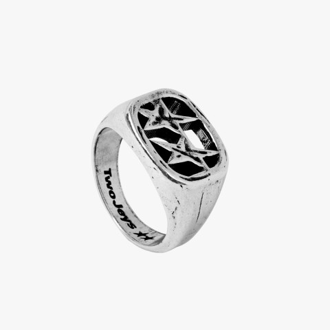 TwoJeys Framed Ring