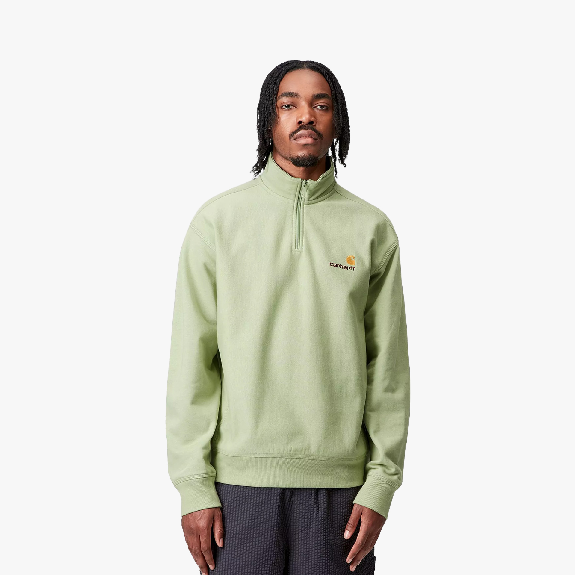 Carhartt WIP Half Zip American Script