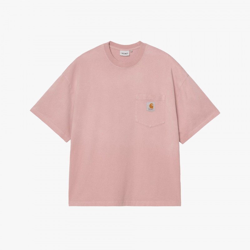 Carhartt WIP S/S Hudson Pocket - I035140 1XF 5F - Fuxia, Urban Tribes United
