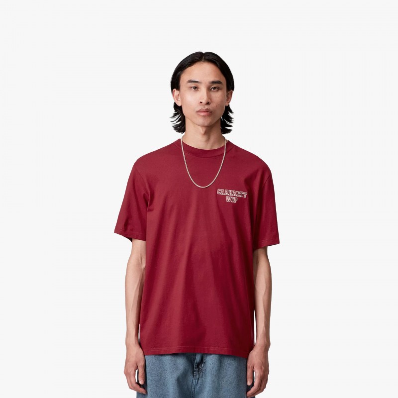 Carhartt WIP S/S Alumni - I035207 H8 XX - Fuxia, Urban Tribes United