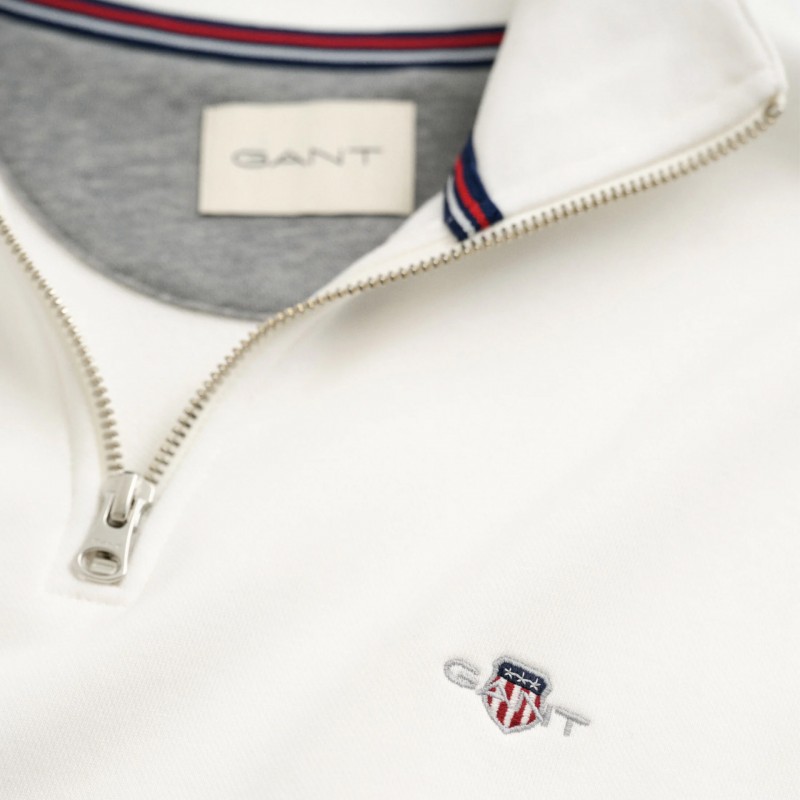 Gant Reg Shield Half Zip - 2008005 113 - Fuxia, Urban Tribes United