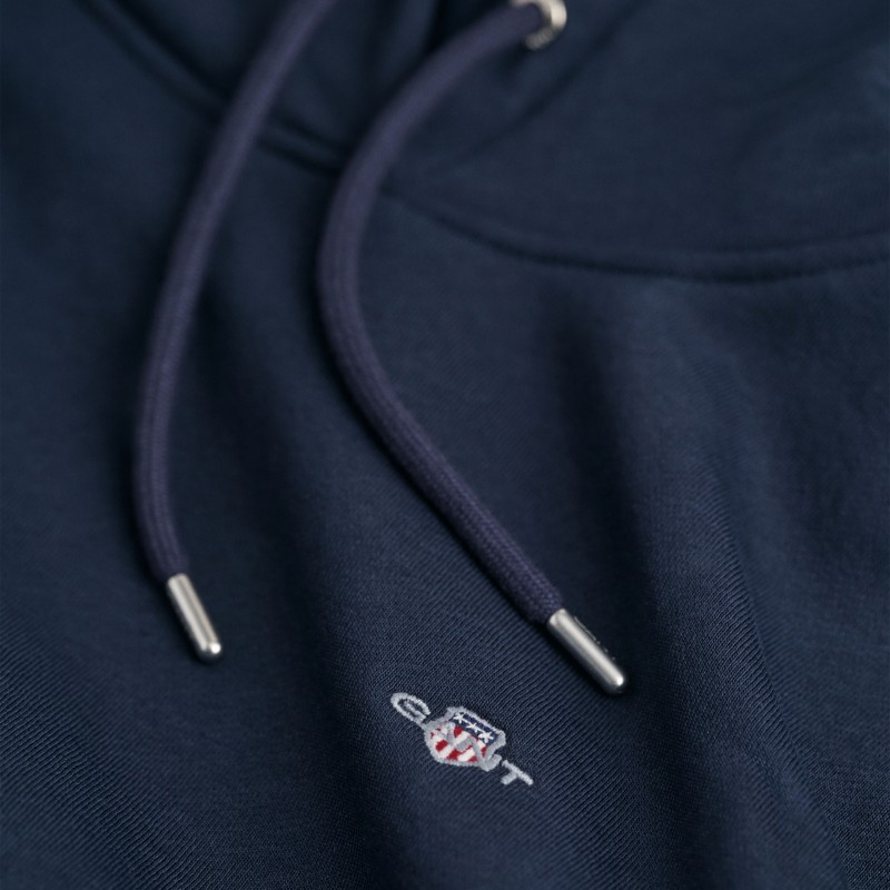 Gant Reg Shield Hoodie - 4201413 433 - Fuxia, Urban Tribes United