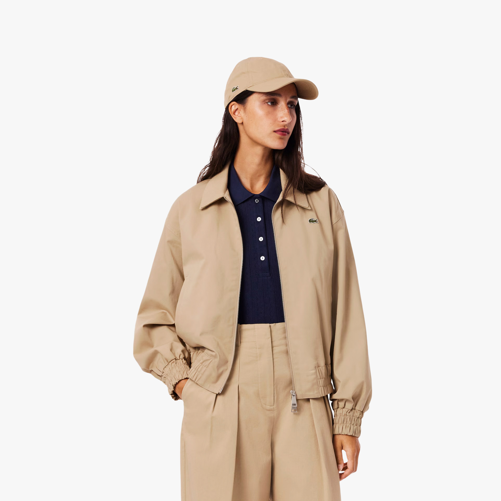 Lacoste Double Collar Stretch