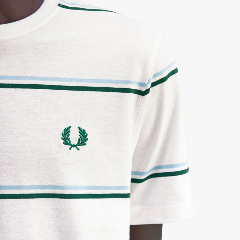 Fred Perry Fine Stripe - M1734 129 - Fuxia, Urban Tribes United