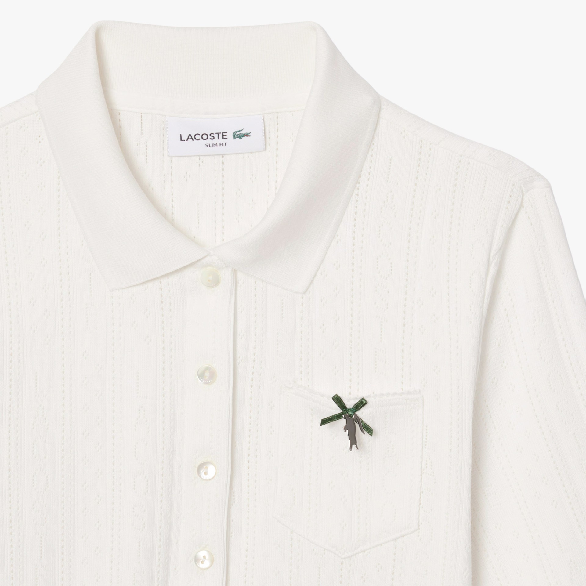 Lacoste Pointelle Slim Fit