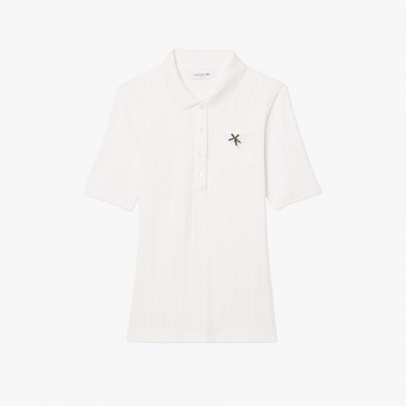 Lacoste Pointelle Slim Fit - DF5296 70V - Fuxia, Urban Tribes United