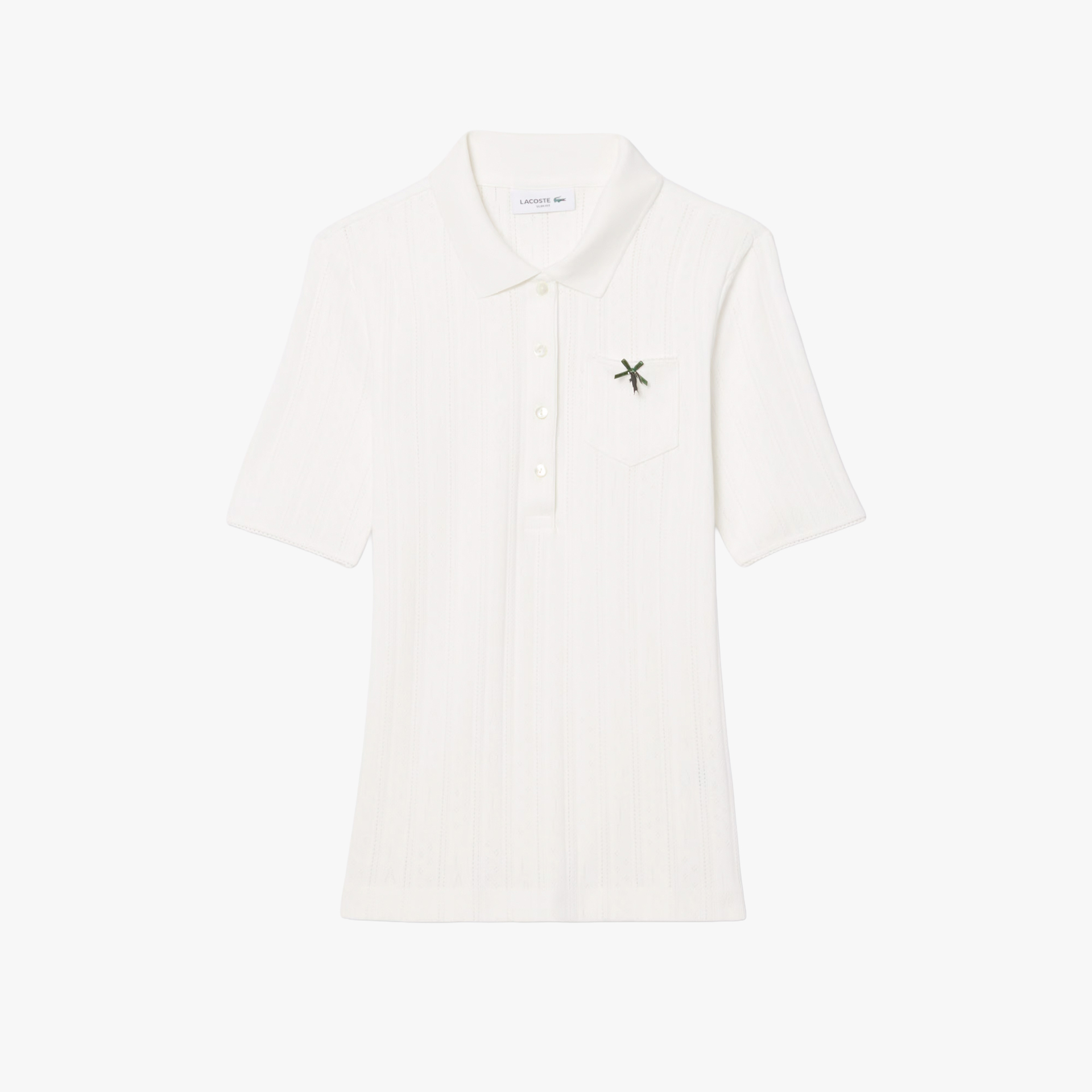Lacoste Pointelle Slim Fit