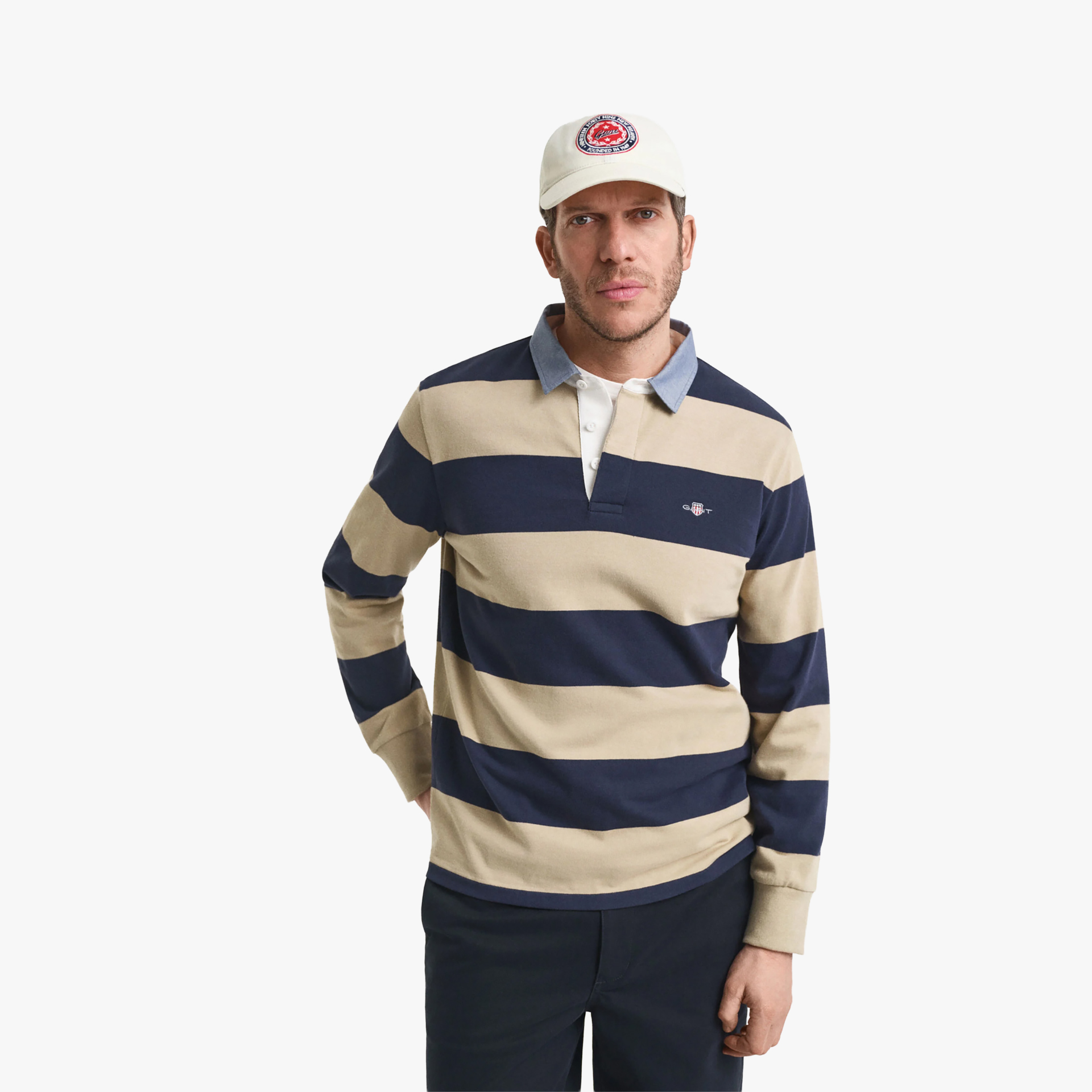 Gant Chambray Stripe Heavy