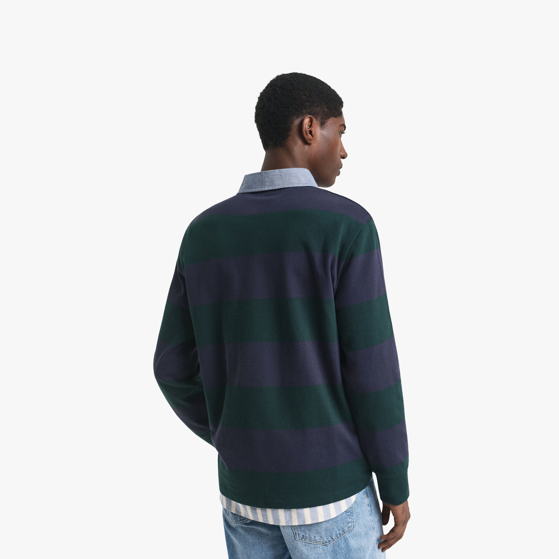 Gant Chambray Striped Heavy