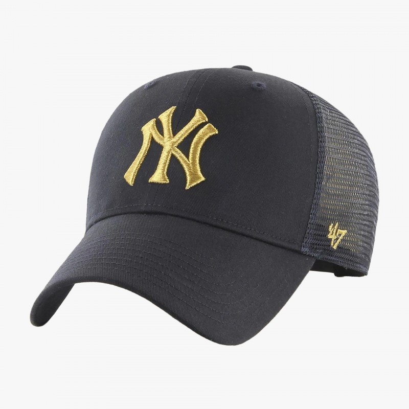 47 Brand MLB New York Yankees Branson Metallic - BRMTL17CTP BKA - Fuxia, Urban Tribes United