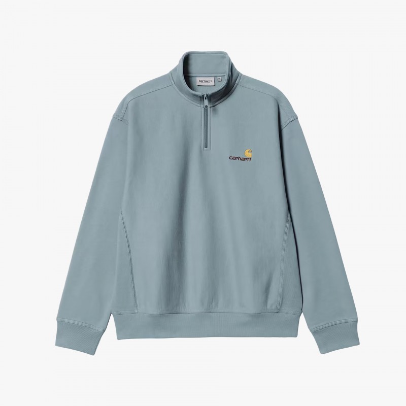 Carhartt WIP Half Zip American Script - I027014 33E XX - Fuxia, Urban Tribes United