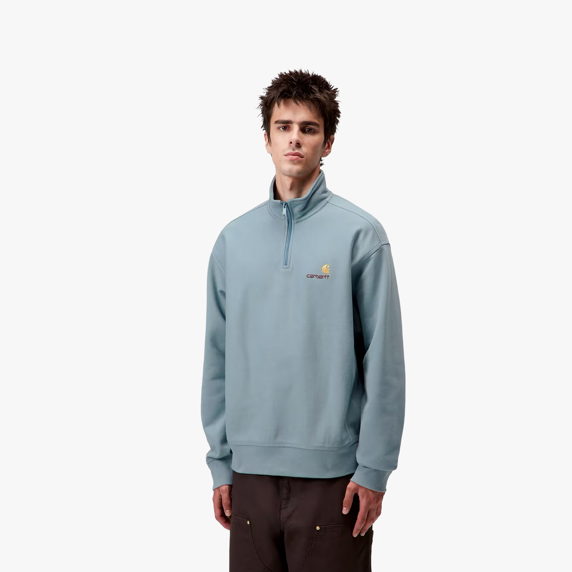 Carhartt WIP Half Zip American Script