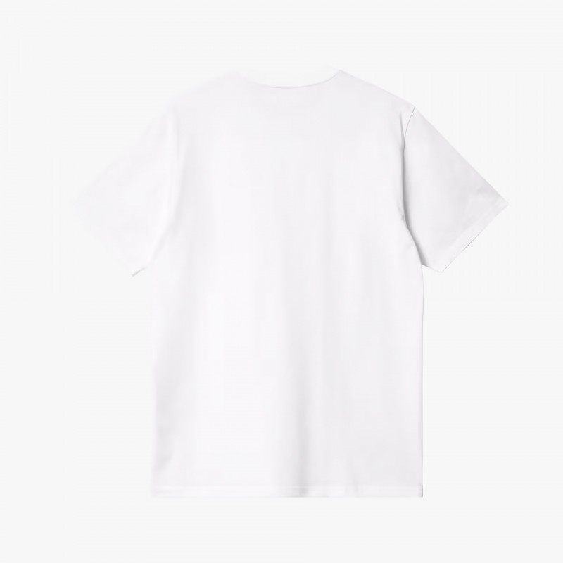 Carhartt WIP S/S Pocket Heart Carhartt WIP S/S Pocket Heart - I032128 1WZ XX - Fuxia, Urban Tribes United