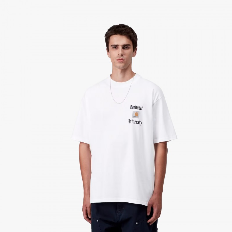 Carhartt WIP S/S Schooling Heart Carhartt WIP S/S Schooling Heart - I035455 02 XX - Fuxia, Urban Tribes United