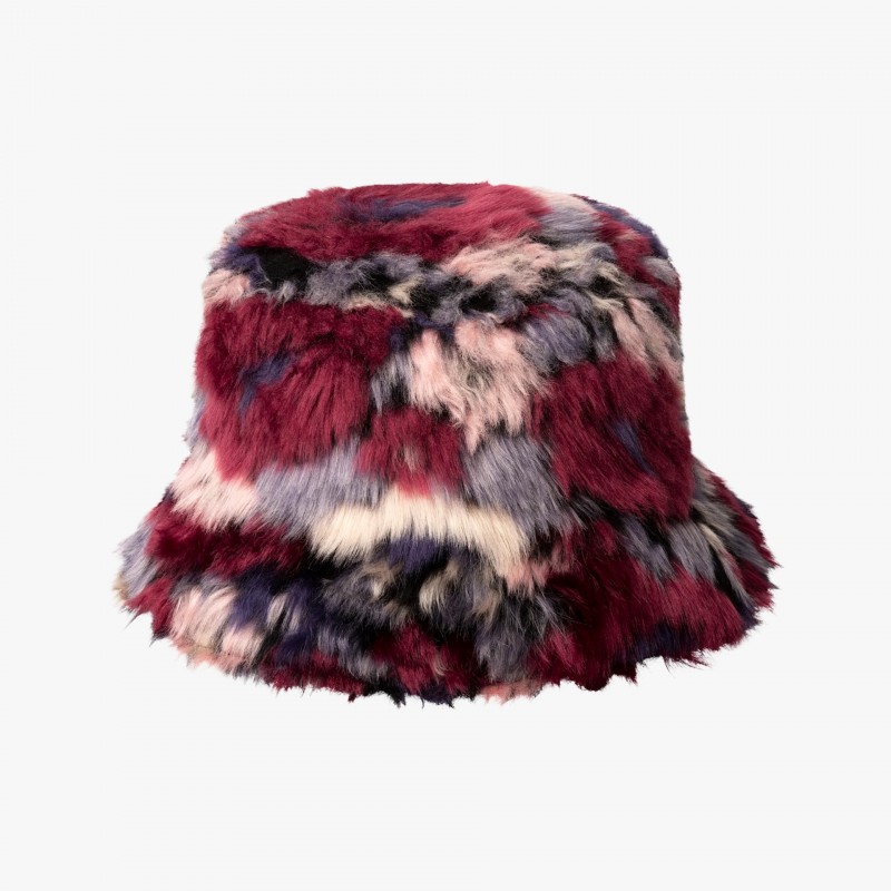 KANGOL Faux Fur Bucket - K4370 PM521 - Fuxia, Urban Tribes United