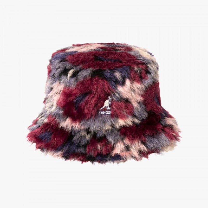 KANGOL Faux Fur Bucket - K4370 PM521 - Fuxia, Urban Tribes United