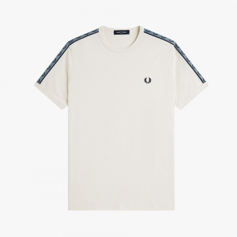 Fred Perry Contrast Tape Ringer - M4613 729 - Fuxia, Urban Tribes United