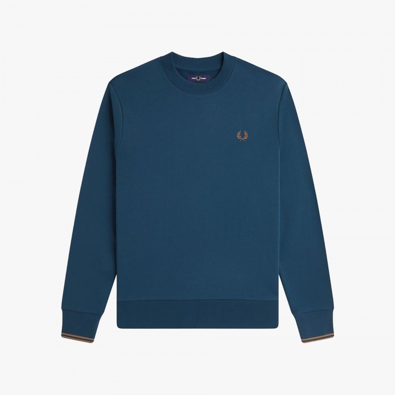Fred Perry Crew Neck - M7535 Z48 - Fuxia, Urban Tribes United