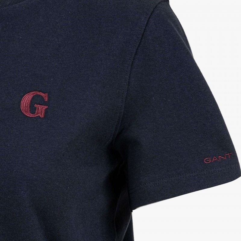 Gant Reg G Cotton Script SS Gant Reg G Cotton Script SS - 4202633 433 - Fuxia, Urban Tribes United