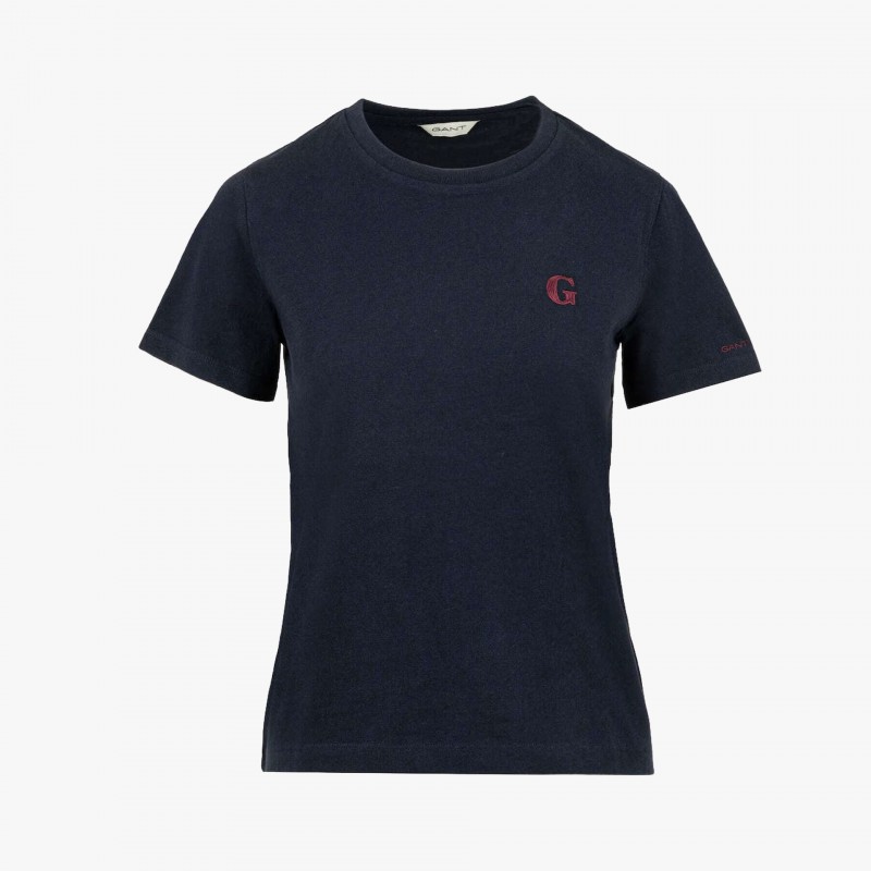 Gant Reg G Cotton Script SS Gant Reg G Cotton Script SS - 4202633 433 - Fuxia, Urban Tribes United