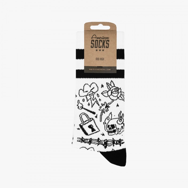 American Socks Burning Rage - AS500 - Fuxia, Urban Tribes United