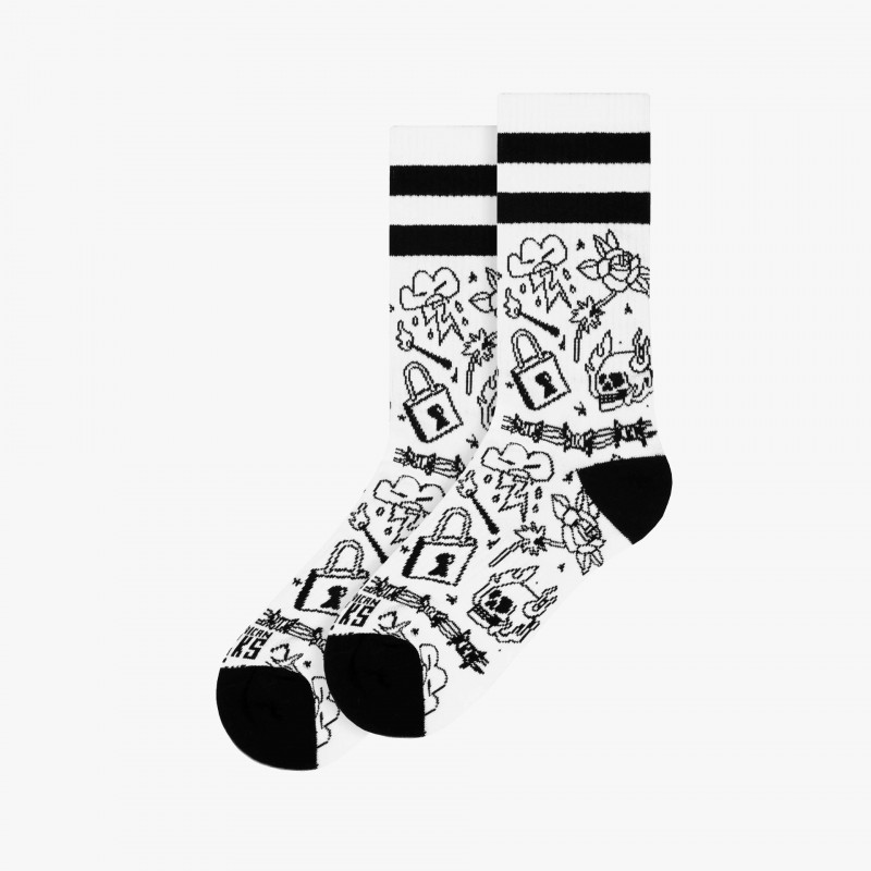 American Socks Burning Rage - AS500 - Fuxia, Urban Tribes United