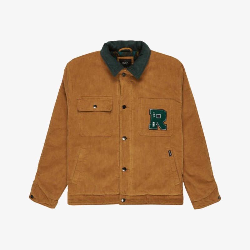 RVCA Post Dayshift Cord RVCA Post Dayshift Cord - EVYJK00101 CAM - Fuxia, Urban Tribes United